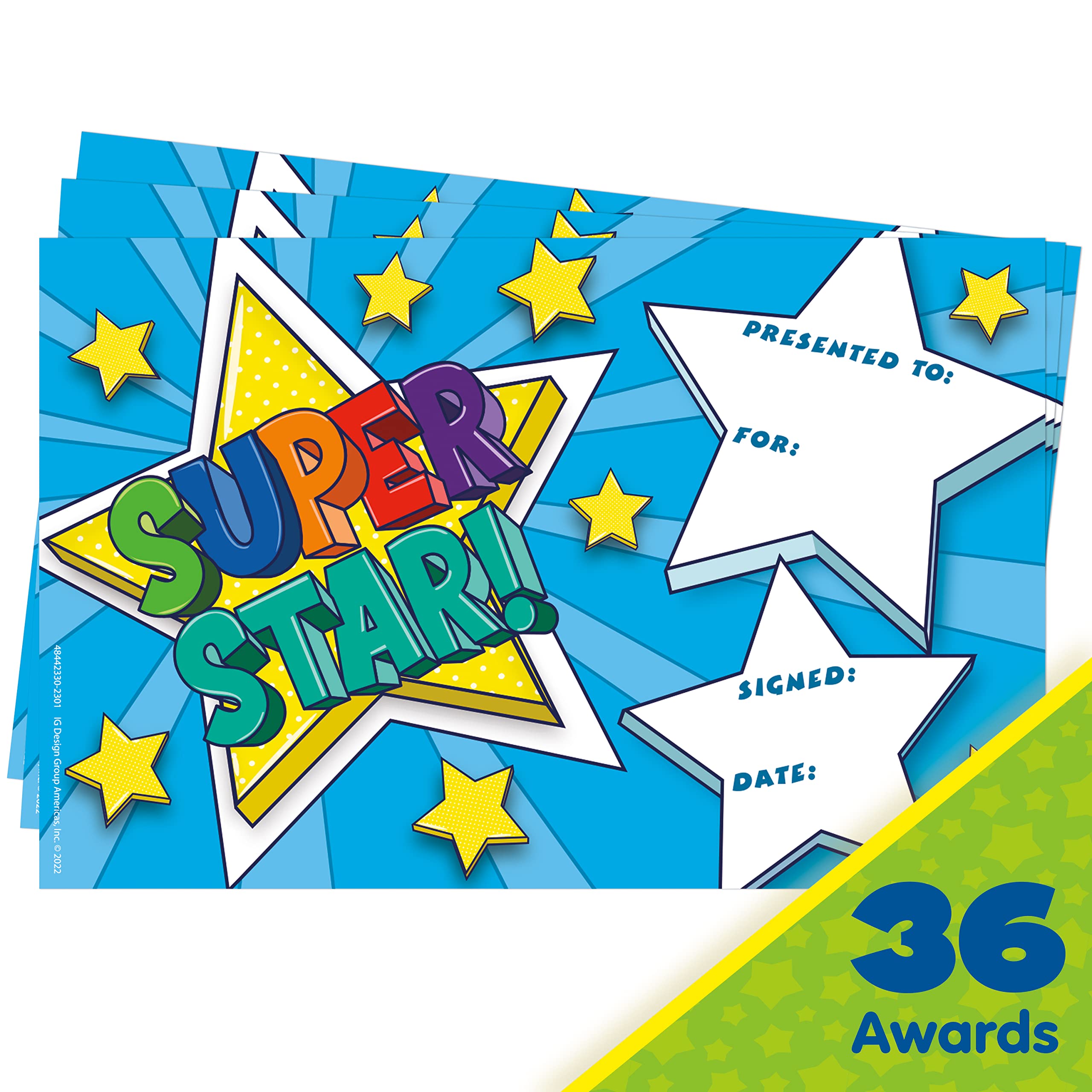 Foto 2 | Premios De Reconocimiento Eureka Super Star Student 36 Piezas - Venta Internacional.