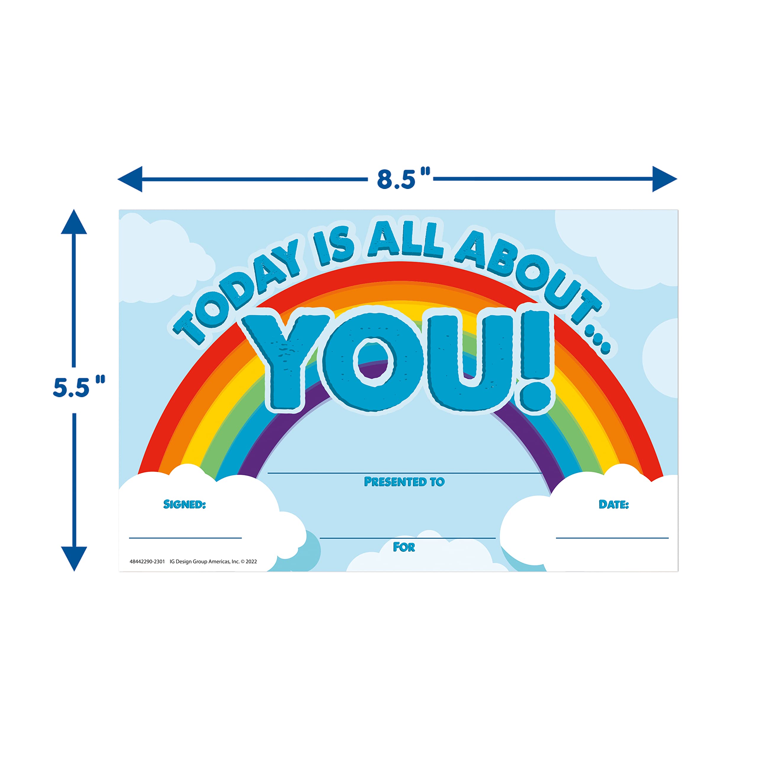 Foto 3 | Premios De Reconocimiento Eureka Today Is All About You 36 Piezas - Venta Internacional.