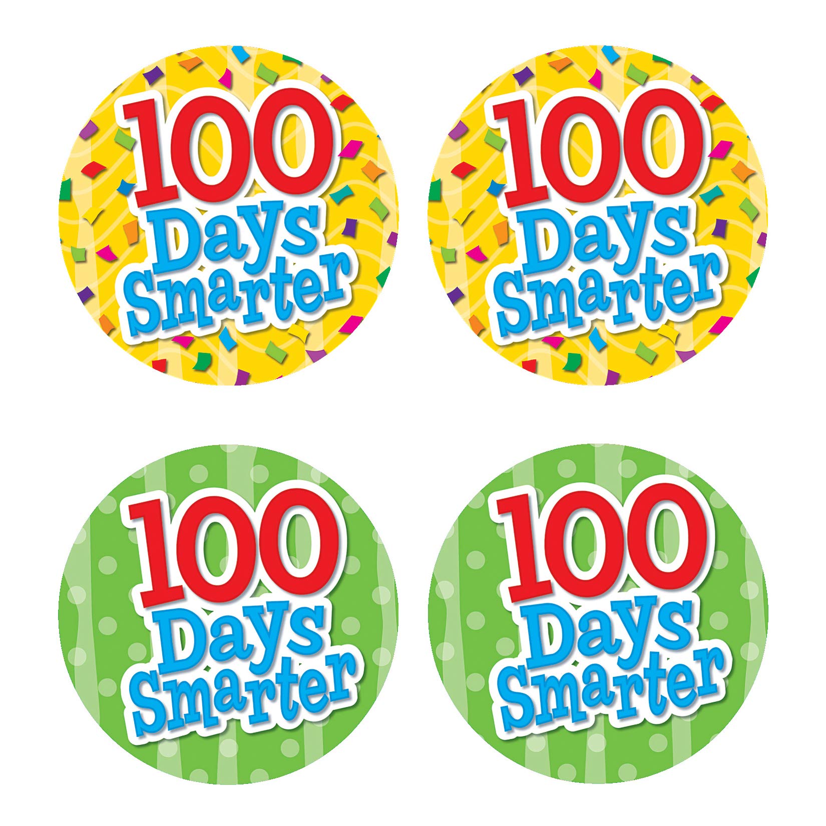Foto 2 pulgar | Badges Teacher Created Resources 100 Days Smarter X32 - Venta Internacional.