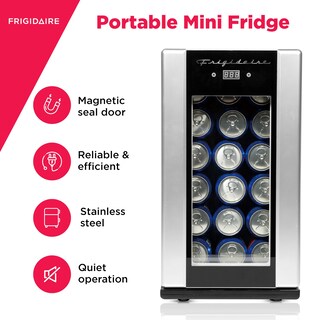 Foto 2 | Refrigerador De Bebidas Frigidaire Efmis567_amz Retro 12 L Inoxidable - Venta Internacional.