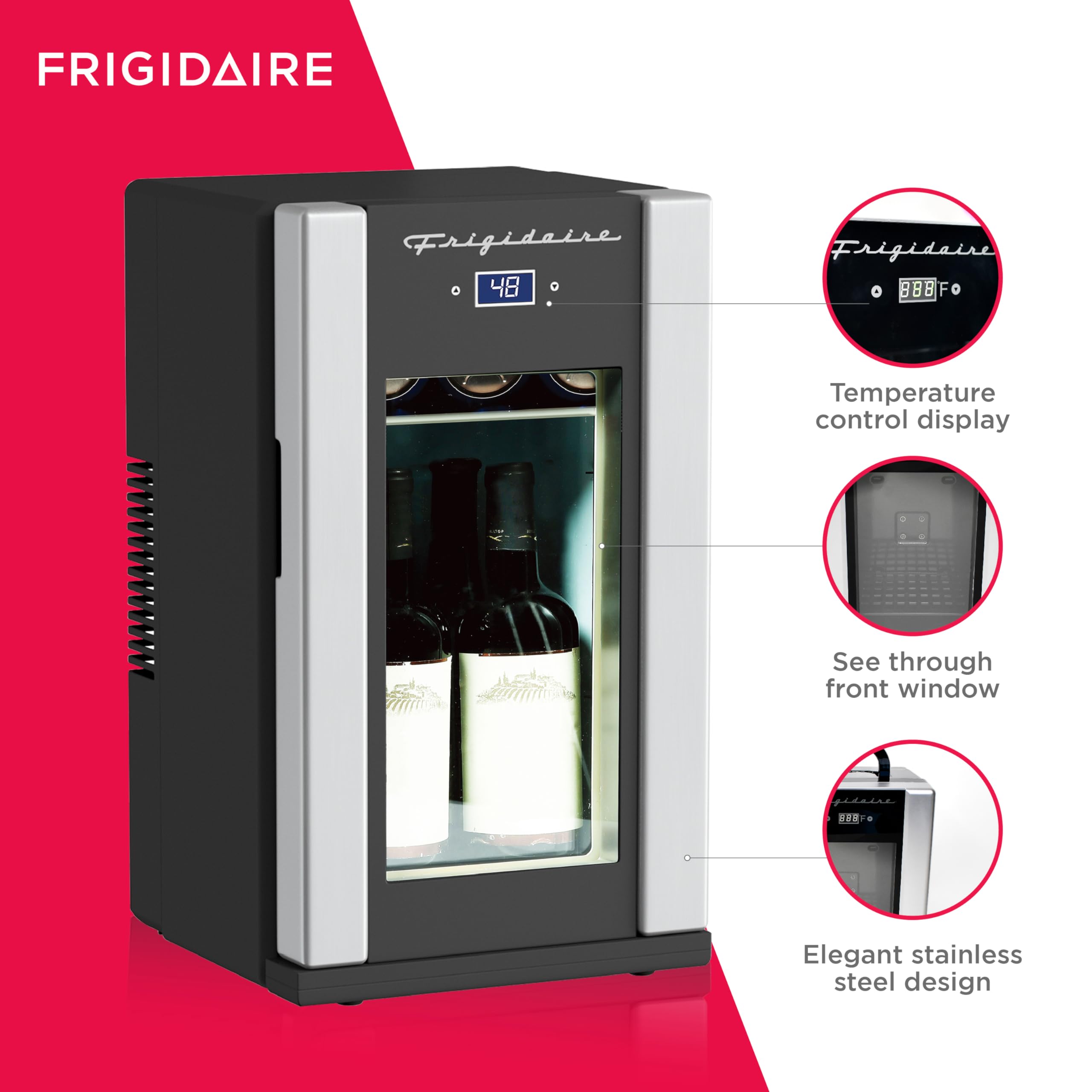 Foto 7 pulgar | Refrigerador De Bebidas Frigidaire Efmis567_amz Retro 12 L Inoxidable - Venta Internacional.