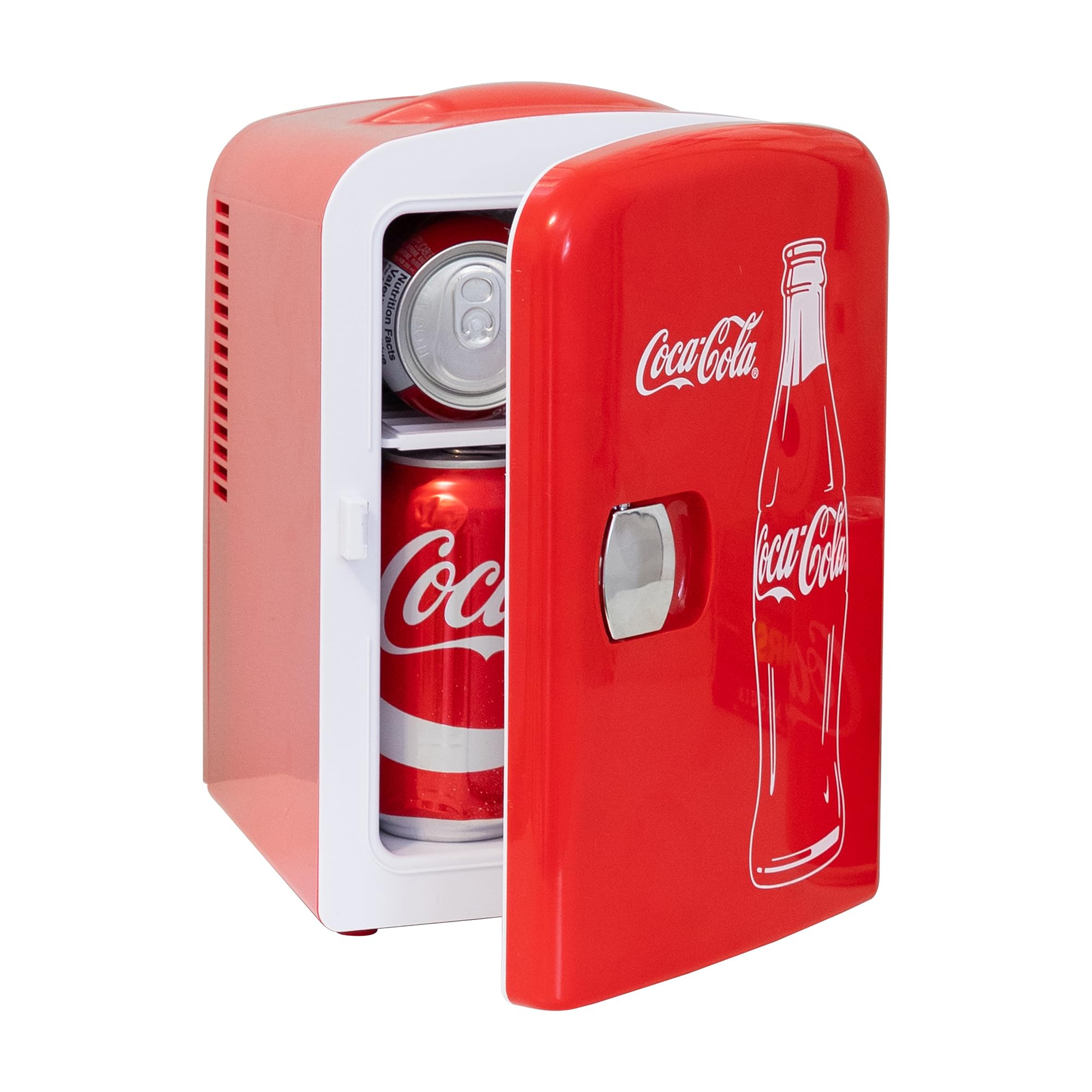 Foto 2 pulgar | Minirefrigerador Coca Cola De 4 Litros Para Dormitorio, Cuidado De La Piel, Cosmatic Office - Venta Internacional.