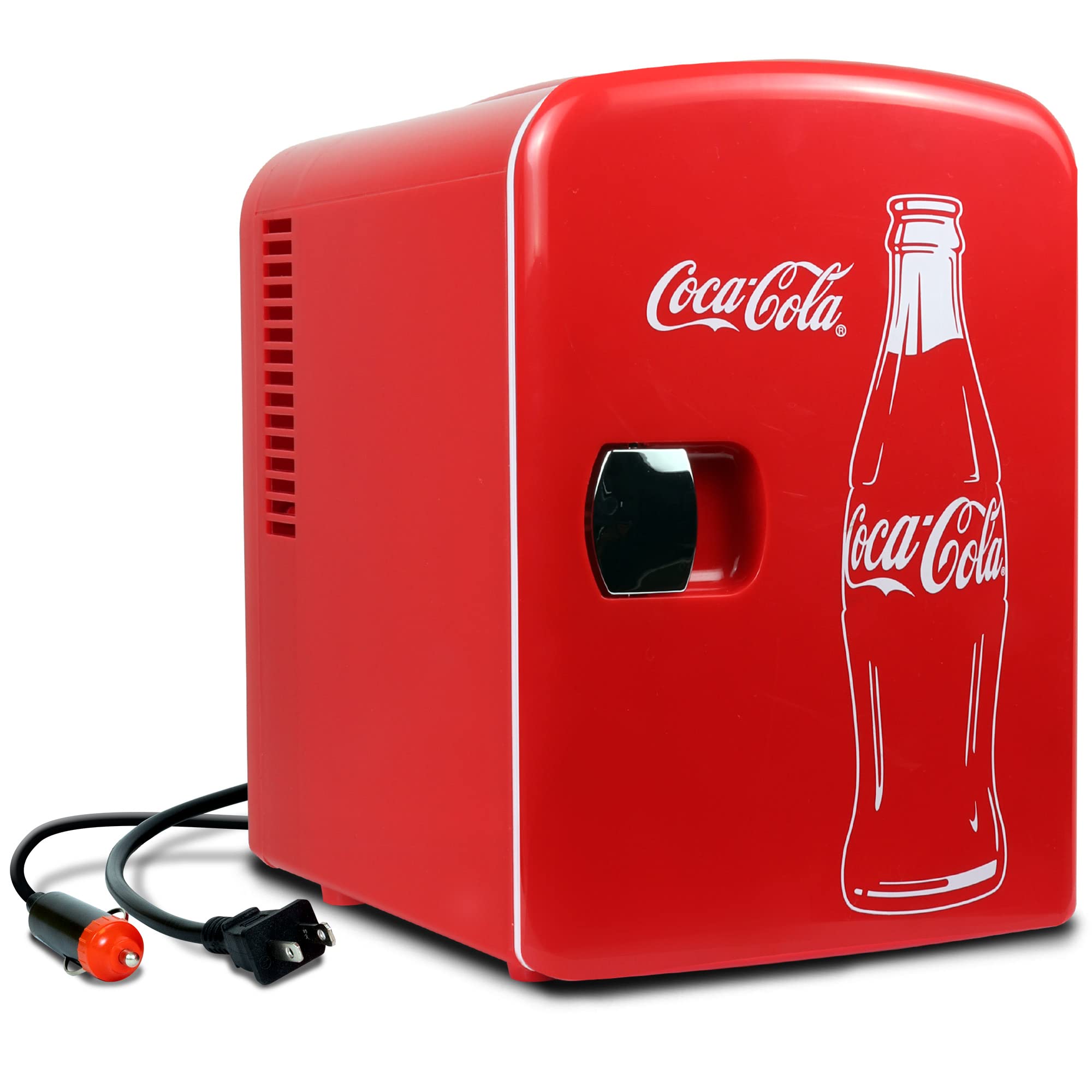 Foto 3 pulgar | Minirefrigerador Coca Cola De 4 Litros Para Dormitorio, Cuidado De La Piel, Cosmatic Office - Venta Internacional.
