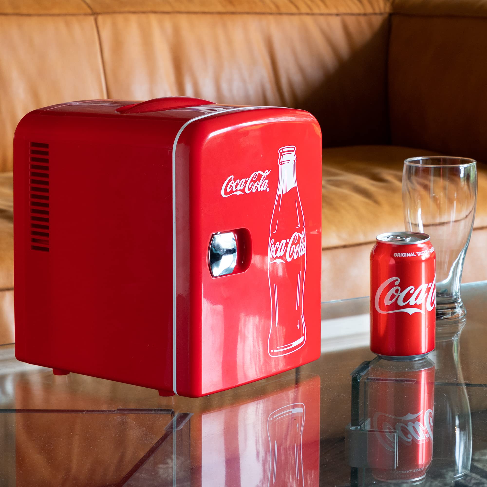 Foto 5 pulgar | Minirefrigerador Coca Cola De 4 Litros Para Dormitorio, Cuidado De La Piel, Cosmatic Office - Venta Internacional.
