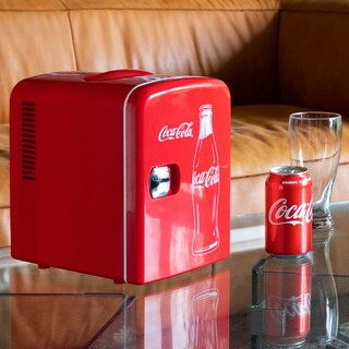 Foto 4 | Minirefrigerador Coca Cola De 4 Litros Para Dormitorio, Cuidado De La Piel, Cosmatic Office - Venta Internacional.
