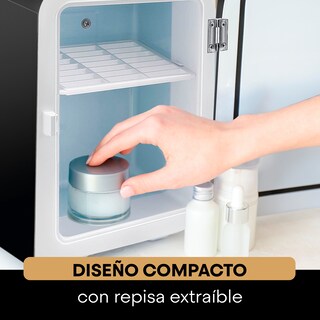 Foto 6 | Mini Refrigerador Freshlux Hukën Portátil 4 Litros Negro