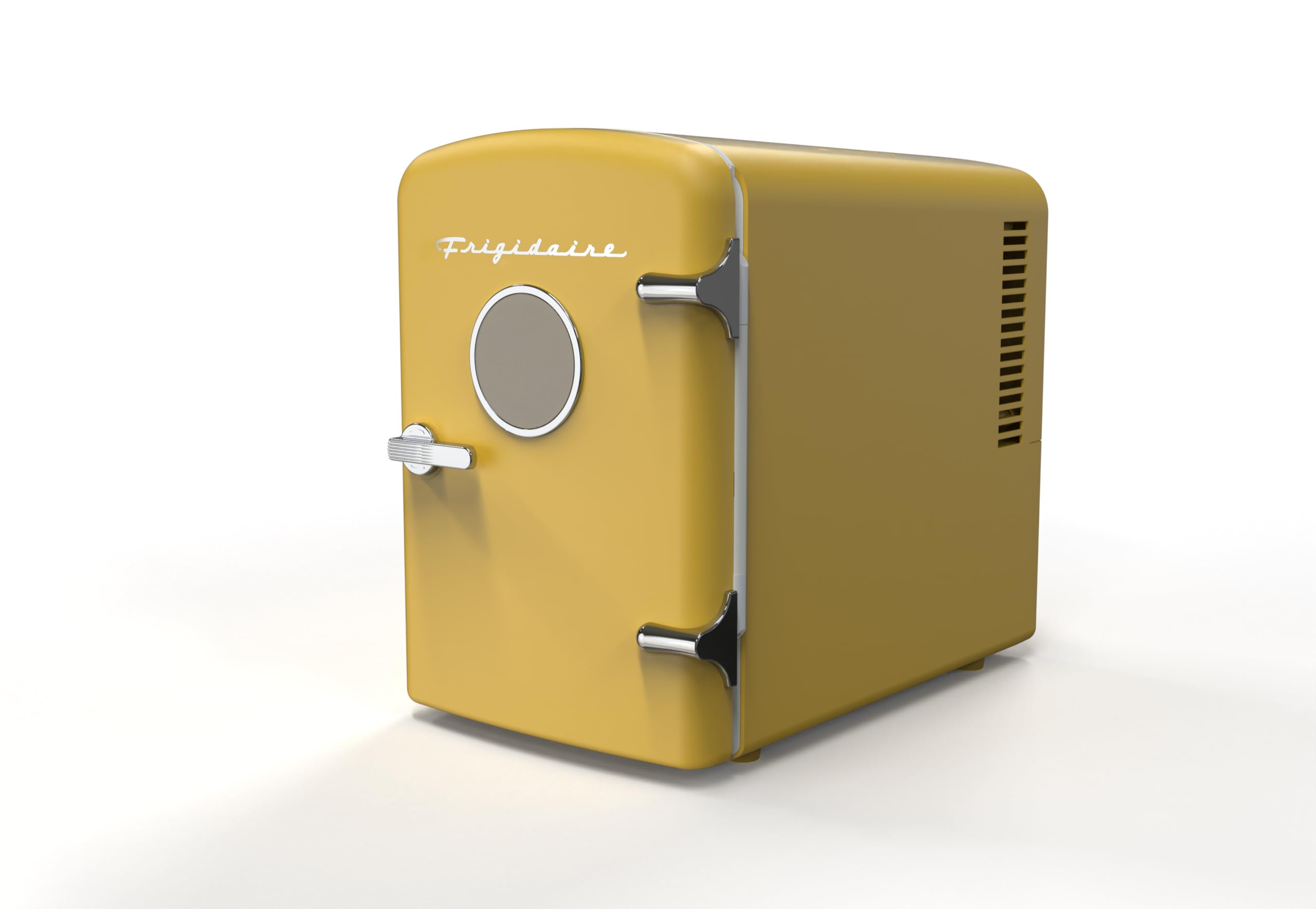 Foto 3 pulgar | Minirefrigerador Frigidaire 6-can 4l Portátil Amarillo Con Asa - Venta Internacional.