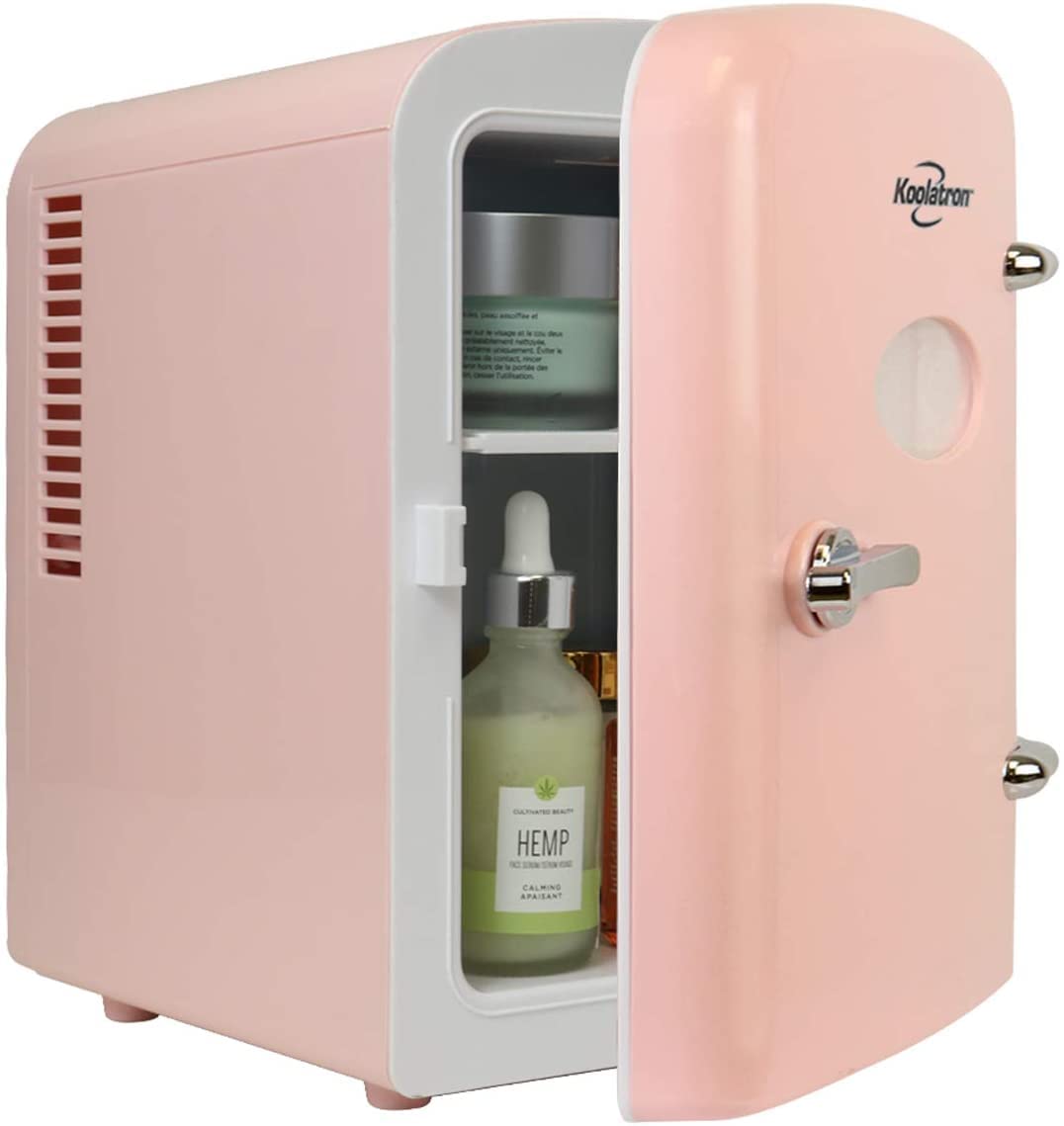 Foto 1 | Mininevera Koolatron Retro De 4 Litros Para El Cuidado De La Piel Del Dormitorio, Color Rosa - Venta Internacional.