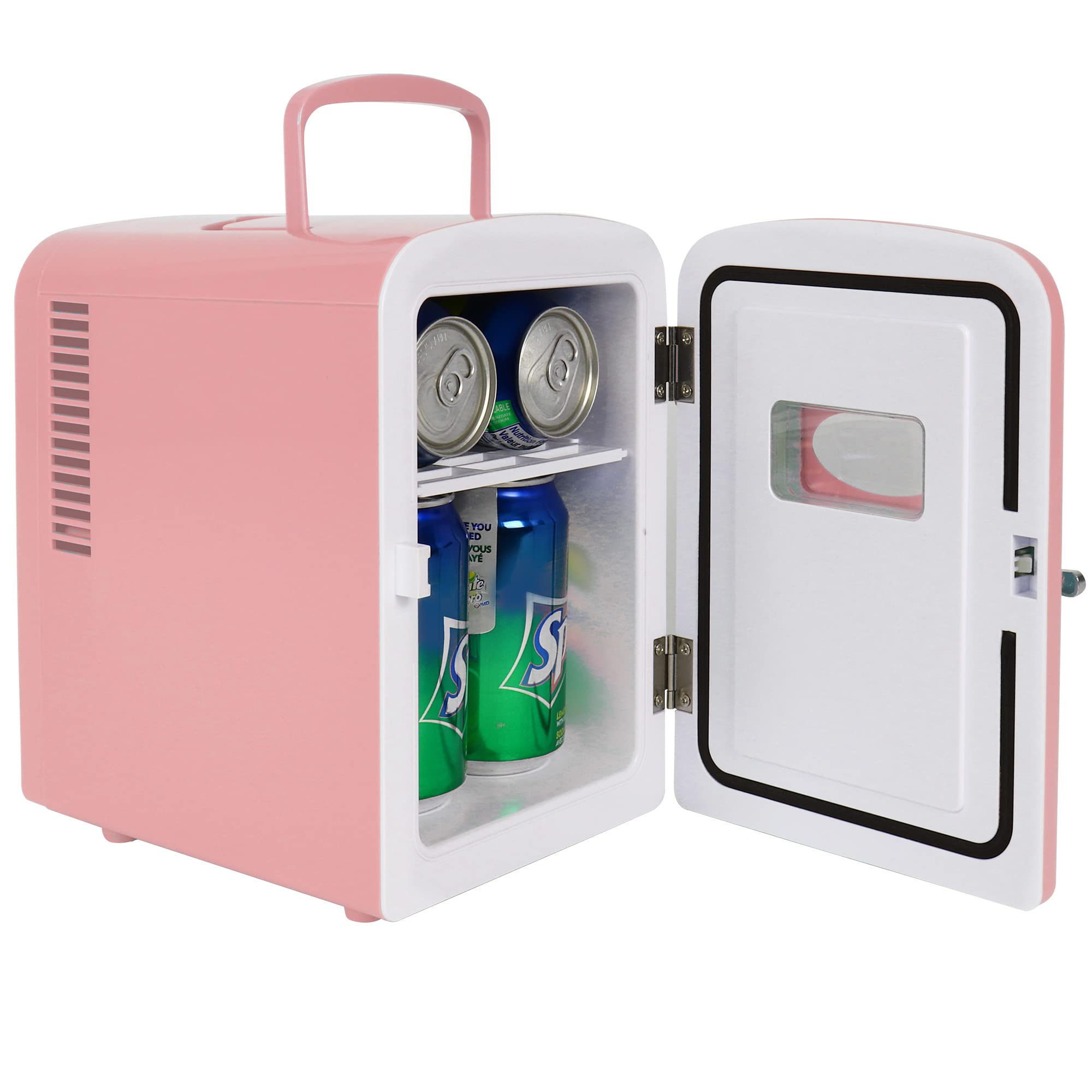 Foto 2 | Mininevera Koolatron Retro De 4 Litros Para El Cuidado De La Piel Del Dormitorio, Color Rosa - Venta Internacional.