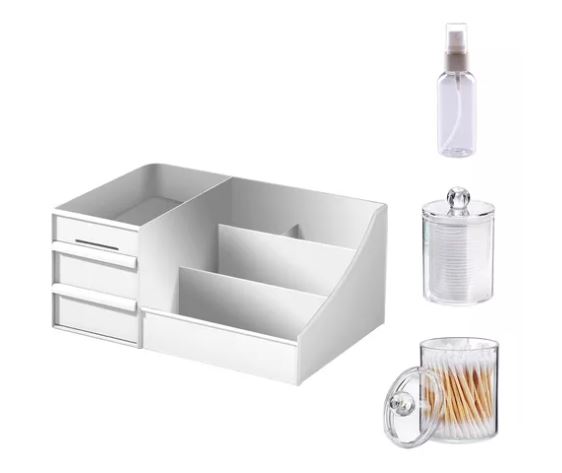 Caja Organizadora Maquillaje Con Gavetas De Multifuncional