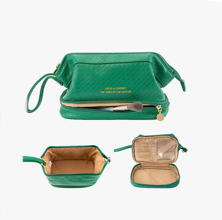 Bolsa De Maquillaje Verde