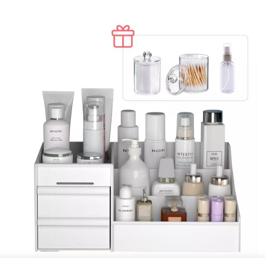 Foto 2 | Caja Organizadora de Maquillaje con Gavetas Multifunción