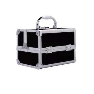 Foto 1 | Neceser Maletín Metálico Reforzado Cosmetiquera Eo Safe Imports Esi-18474 Negro