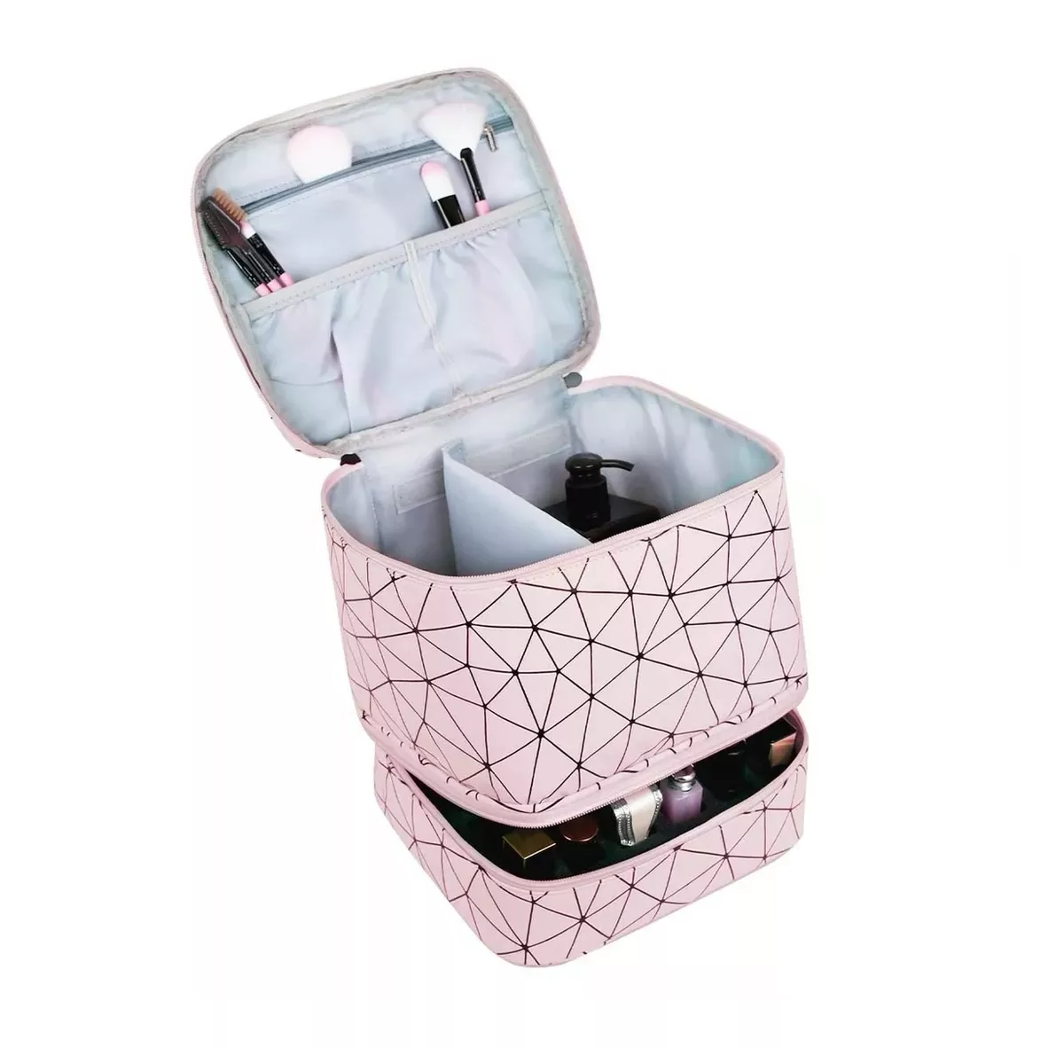 Foto 2 pulgar | Estuche Organizador Esmaltes Impermeable Bolsas De Maquilla Eo Safe Imports Esi-18472  Rosa