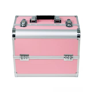 Foto 1 | Neceser Maletin Reforzada Cosmetiquera Profesional Eo Safe Imports Esi-18476 Rosa