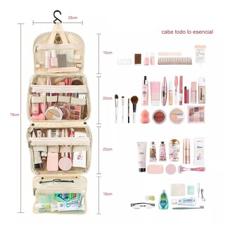 Foto 2 | Neceser Profesional Caja Cosmetiquera De Viaje Eo Safe Imports Esi-18478 Beige