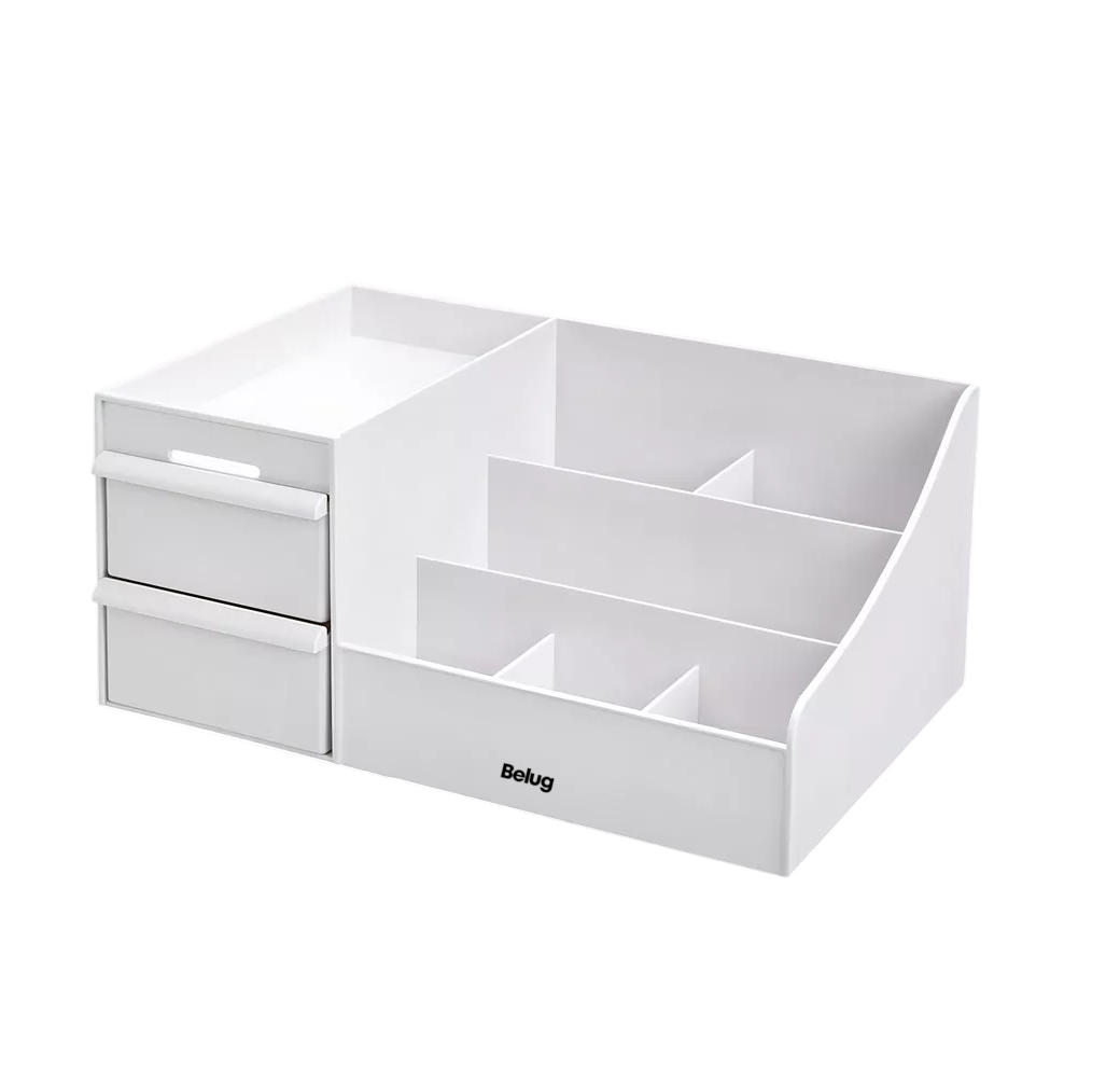 Foto 2 pulgar | Organizador de Maquillaje con Cajones Multifuncional Blanco