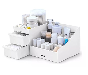 Foto 4 | Organizador de Maquillaje con Cajones Multifuncional Blanco