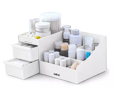 Foto 4 | Organizador de Maquillaje con Cajones Multifuncional Blanco