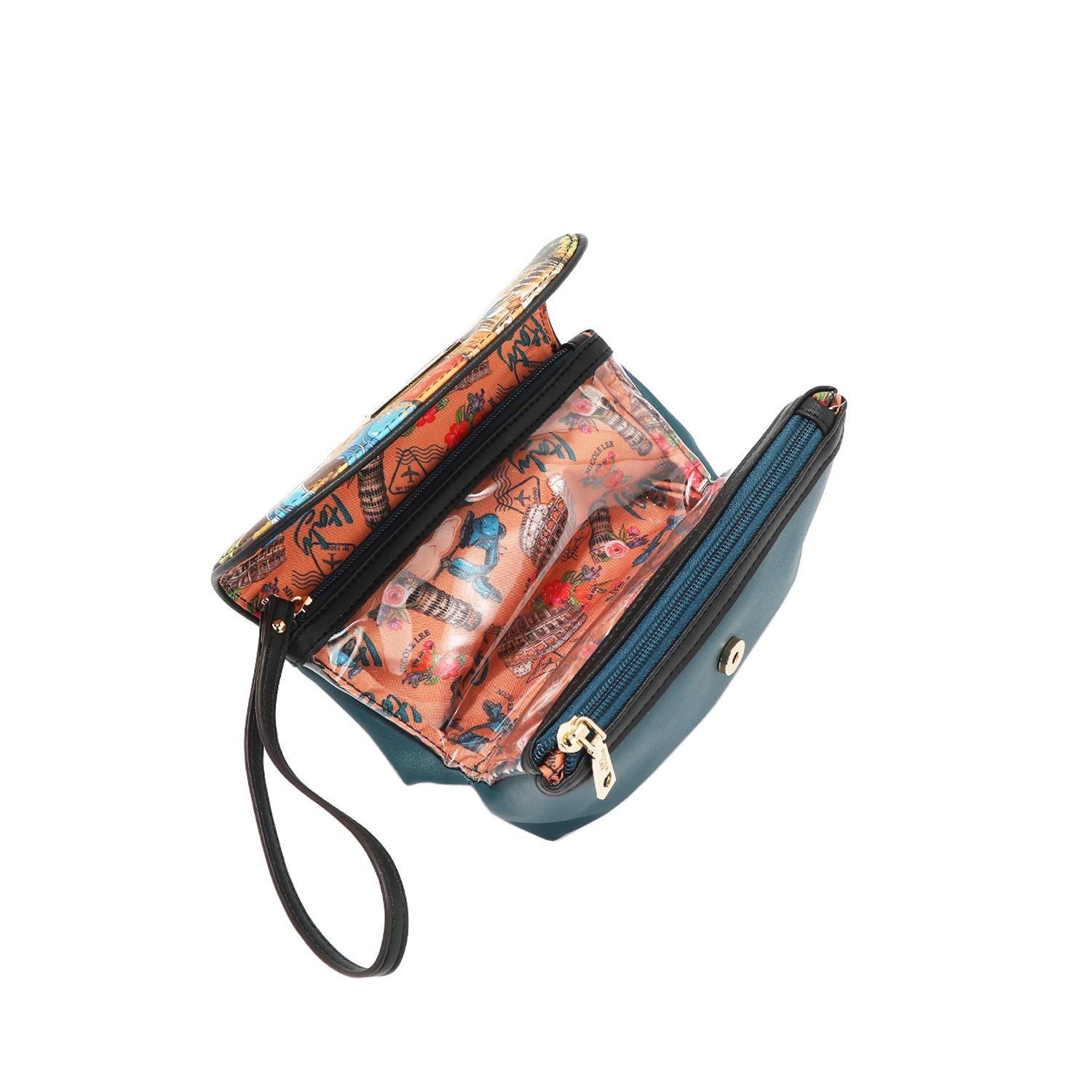 Foto 2 | Cosmetiquera Con Solapa De Nicole Print Martha Travels