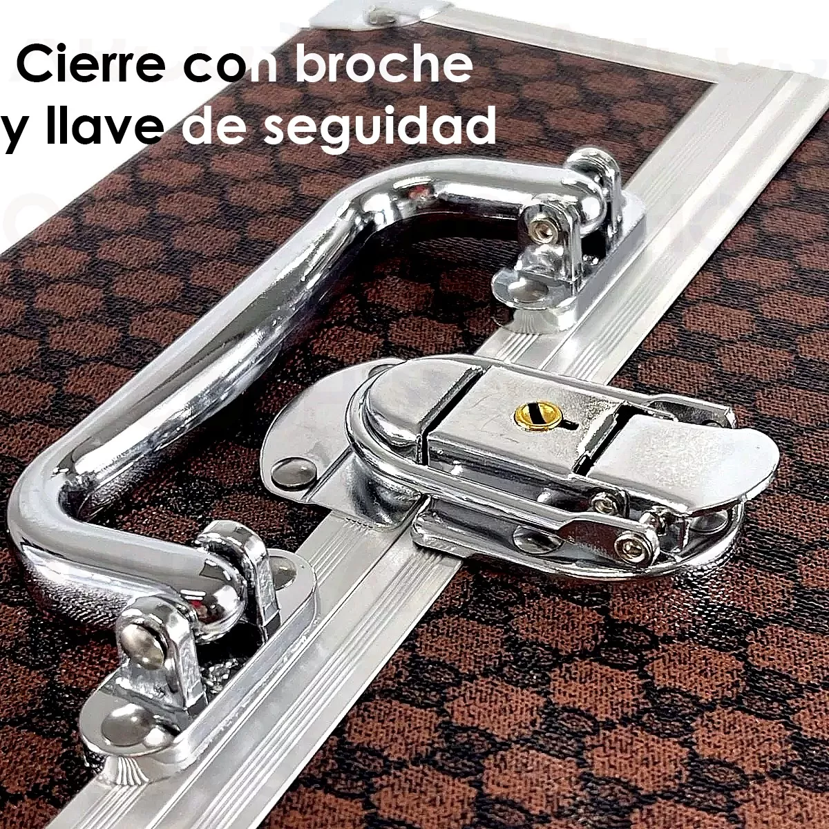Foto 3 pulgar | Cosmetiquera Neceser Maletin Profesional Reforzada Eo Safe Imports Esi-18620 Multicolor