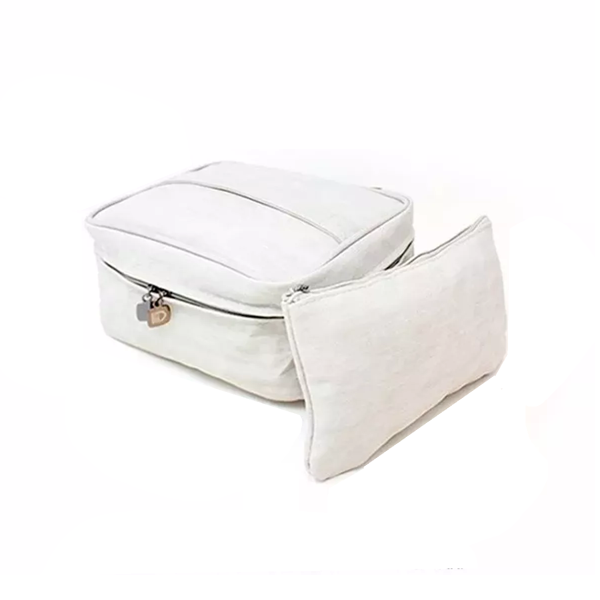 Cosmetiquera Bolsillos Brochas Bolsa Central Desprendible Eo Safe Imports Esi-18622 Gris
