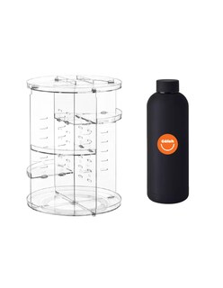 Foto 1 | Organizador para Cosméticos Multinivel Giratorio 360° + Termo de Agua Güish