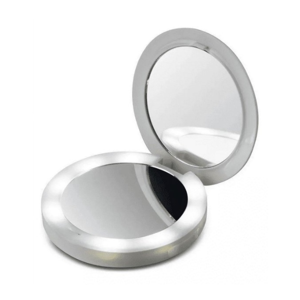 Foto 5 pulgar | Espejo con Luz Led Recargable Homedics Hir-150 Doble Cara con Aumento 7x
