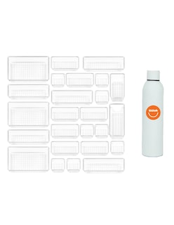 Foto 1 | Organizador De Maquillaje 25 Pzas + Termo De Agua De Regalo Güish