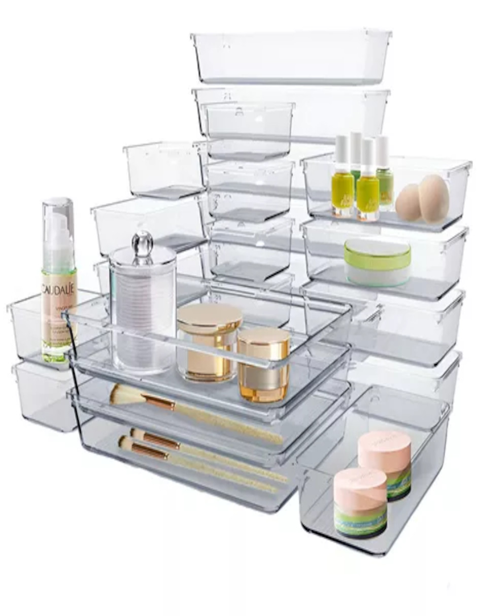 Foto 5 pulgar | Organizador De Maquillaje 25 Pzas + Termo De Agua De Regalo Güish