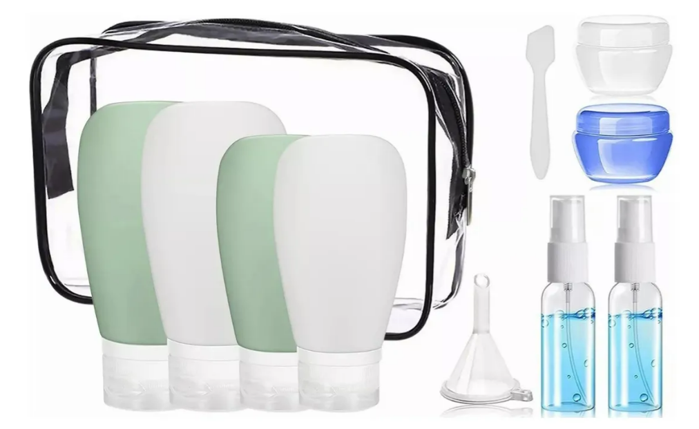 Foto 1 | Set Xtellar De 11 Botellas De Viaje De Silicona