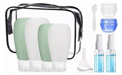 Foto 1 | Set Xtellar De 11 Botellas De Viaje De Silicona