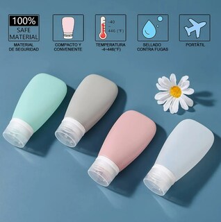 Foto 3 | Set Xtellar De 11 Botellas De Viaje De Silicona