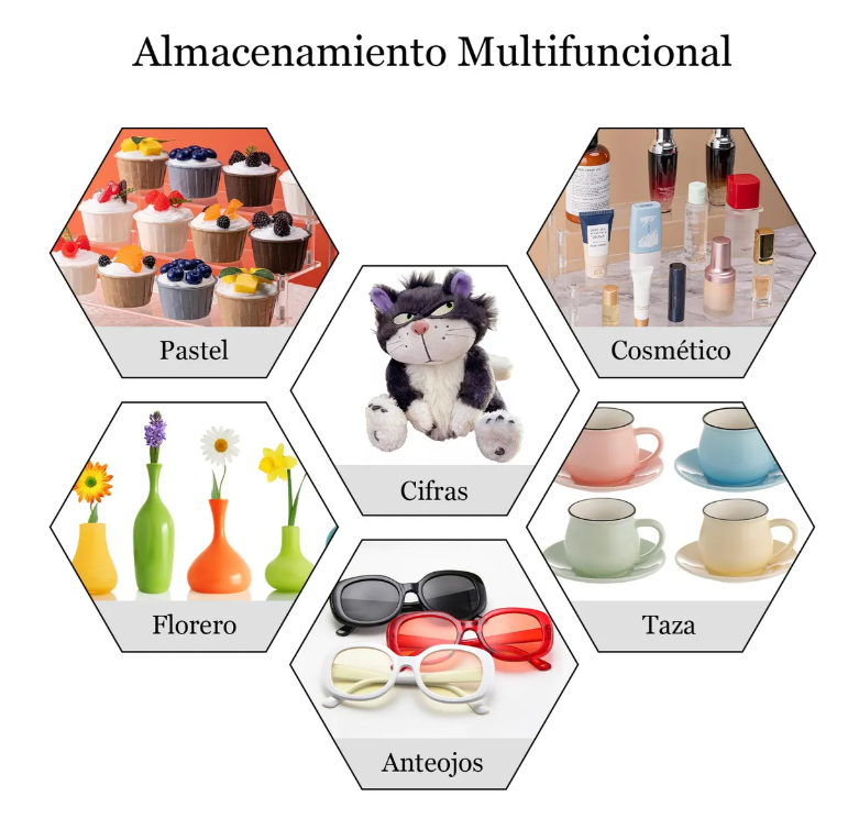 Foto 4 pulgar | Organizador Xtellar Cosméticos Versátil Maquillaje Acrílico 3 Capas