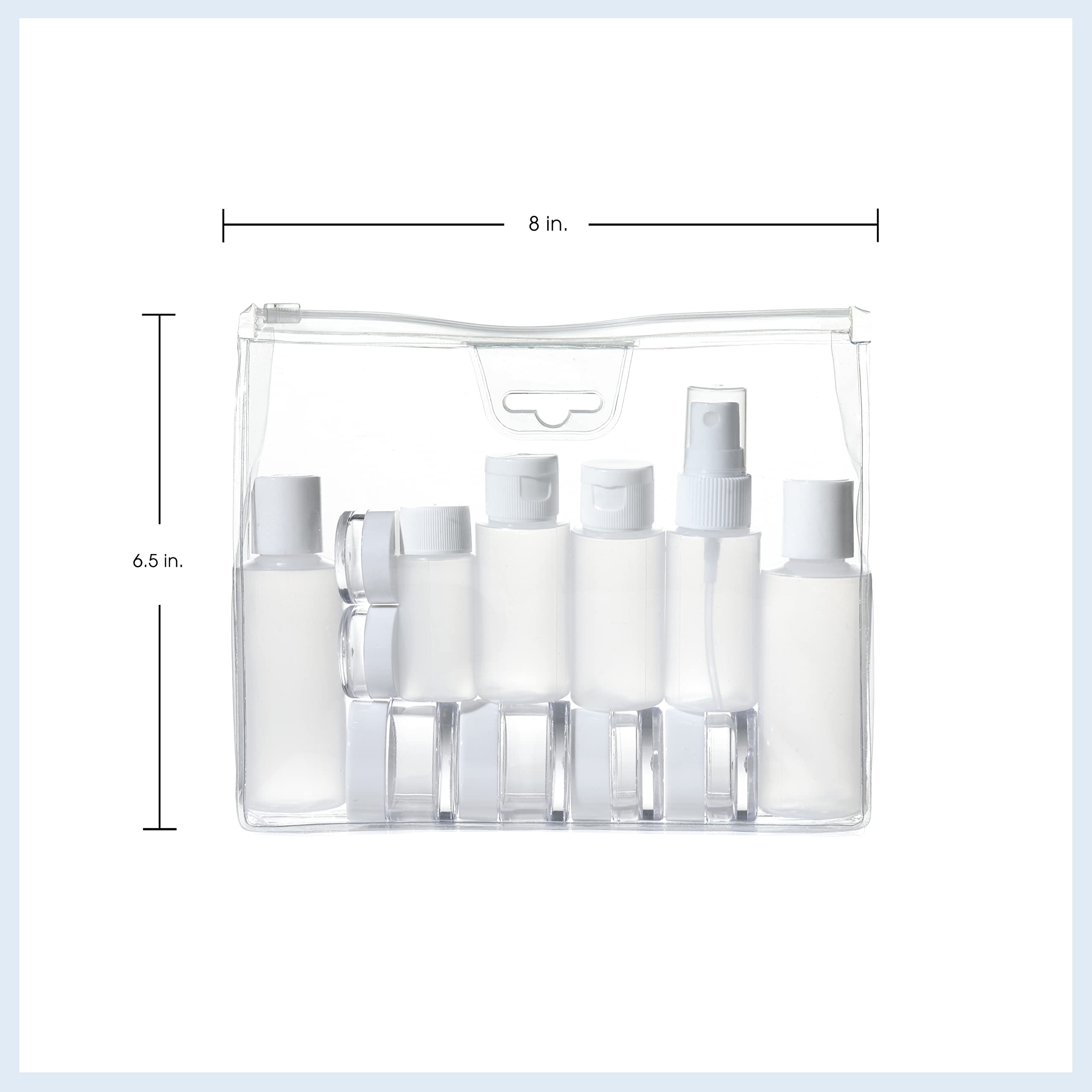 Foto 6 | Juego De Botellas De Viaje Conair Travel Smart De 13 Piezas Aprobado Por La Tsa - Venta Internacional.
