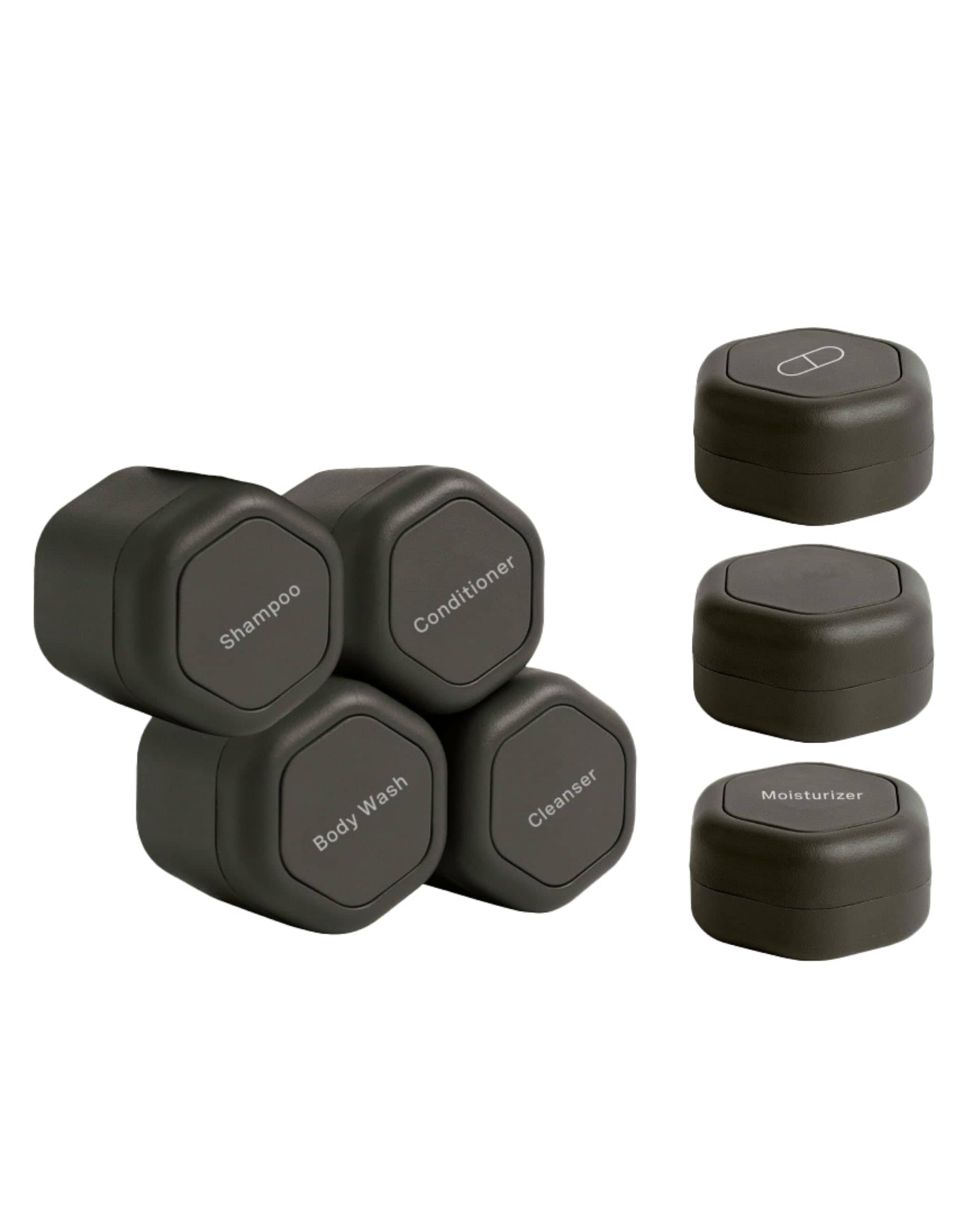 Set De Cápsulas Travel Containers Cadence Daily Routine - Venta Internacional. $4,131