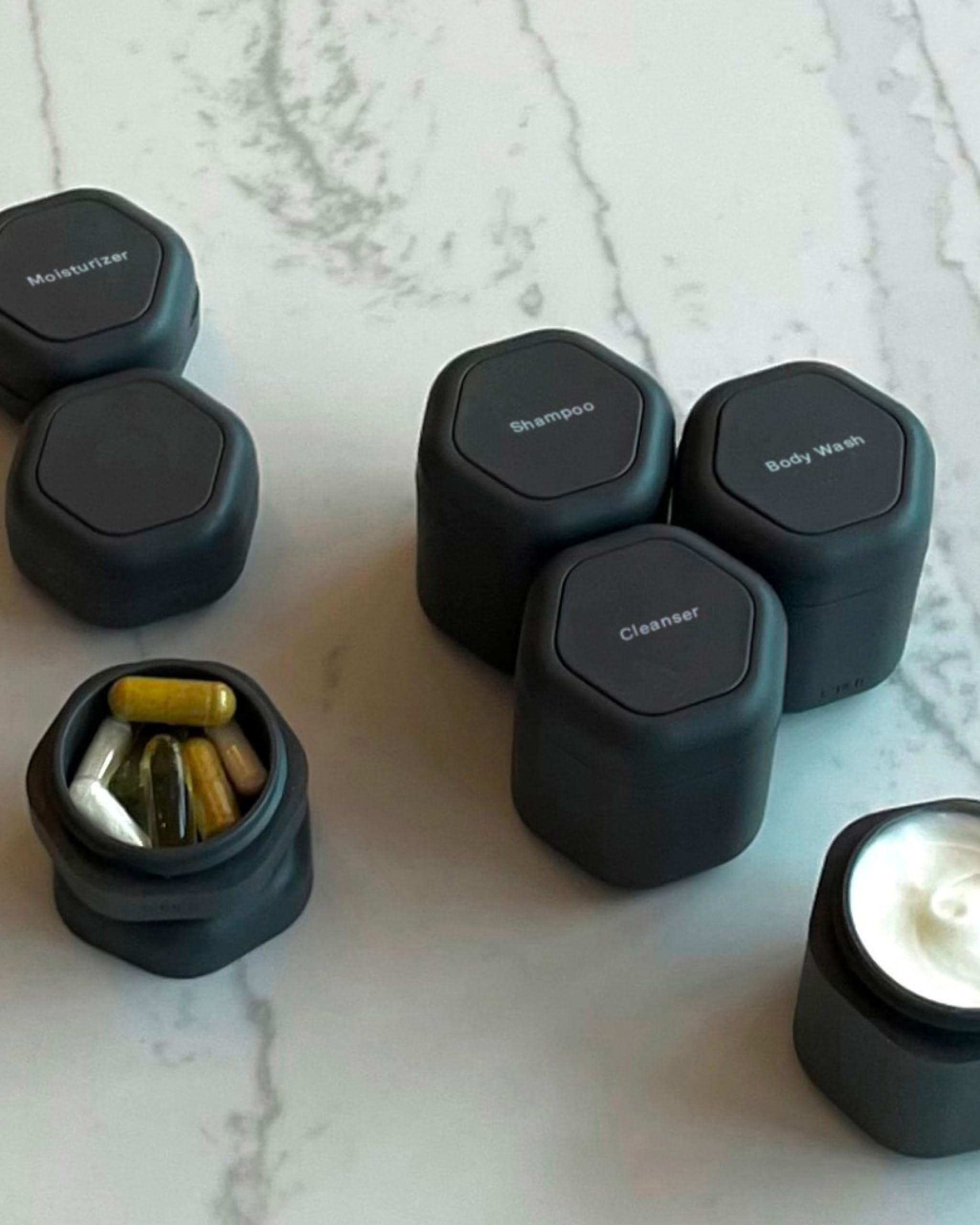 Foto 7 pulgar | Set De Cápsulas Travel Containers Cadence Daily Routine - Venta Internacional.