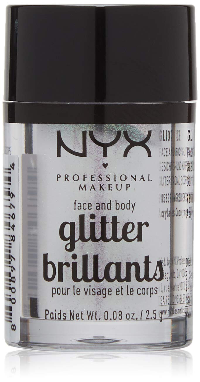 Hielo Facial Y Corporal Glitter Nyx Professional Makeup - Venta Internacional.