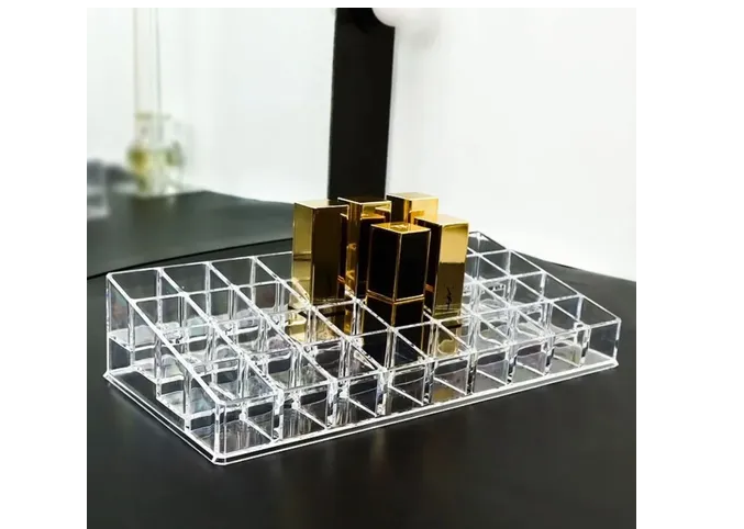 Foto 5 pulgar | Xtellar Organizador De Lujo Para Labiales En Acrílico Transparente