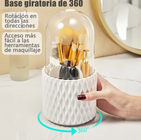 Foto 5 pulgar | Caja Xtellar De Almacenamiento Cosmética Giratoria A Prueba De Polvo