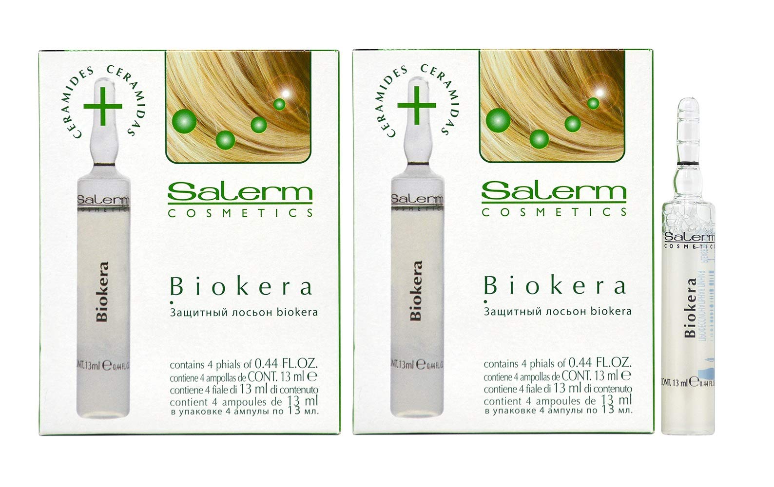 Foto 2 pulgar | Phials Salerm Biokera, 13 Ml, 4 Unidades, Juego De 2 - Venta Internacional.