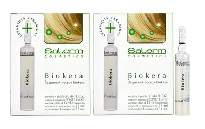 Foto 1 | Phials Salerm Biokera, 13 Ml, 4 Unidades, Juego De 2 - Venta Internacional.