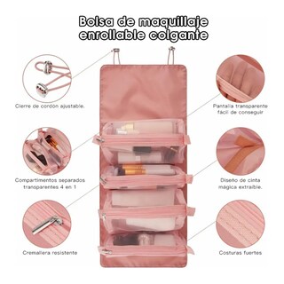 Foto 5 | Cosméticos Bolsillos De Para Viaje Desprendible Lab.g Marrón