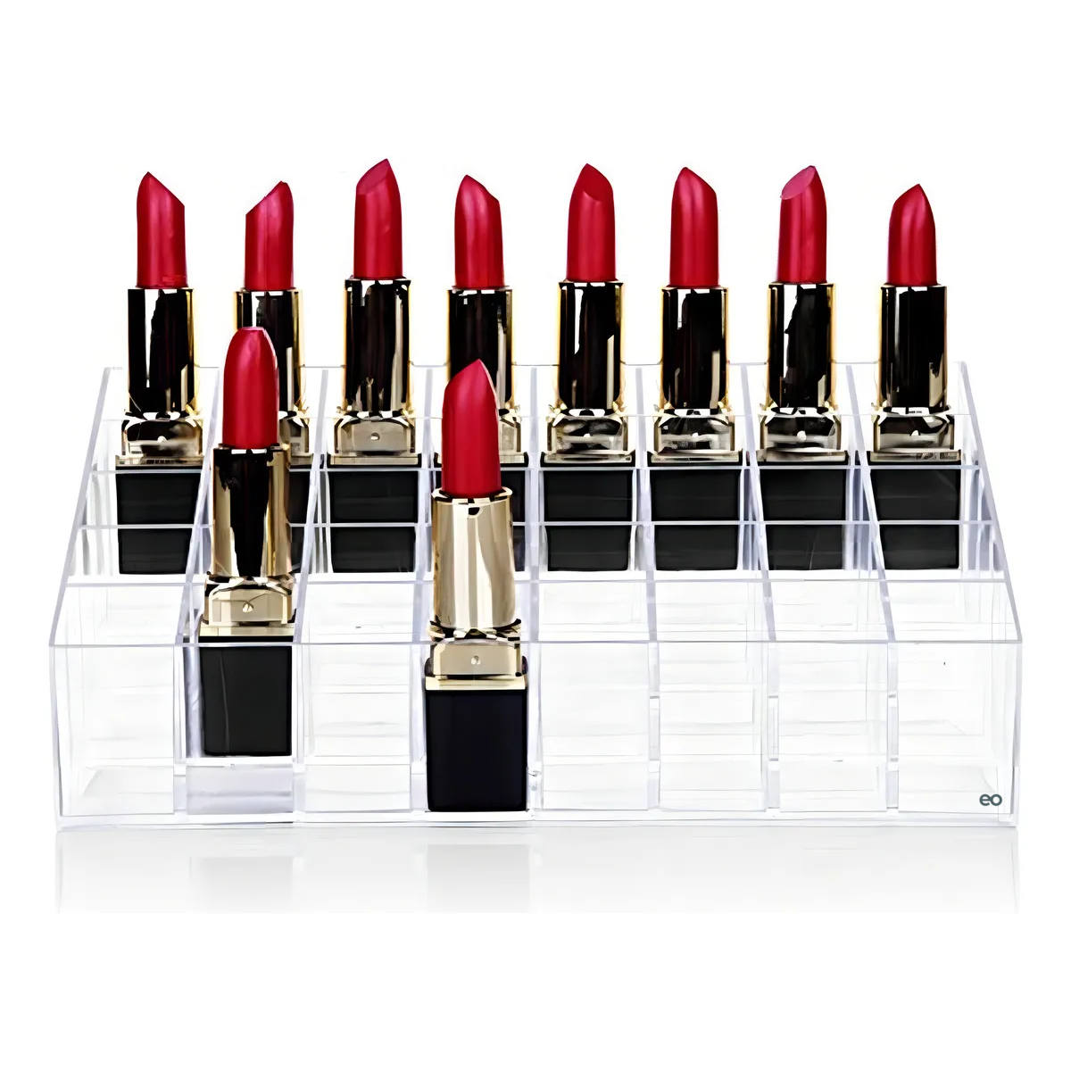 Foto 4 pulgar | Organizador Para 40 Labiales Exhibidor Acrílico Maquillaje Eo Safe Imports Esi-20302 Transparente