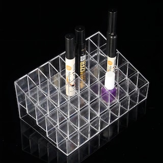 Foto 4 | Organizador Para 40 Labiales Exhibidor Acrílico Maquillaje Eo Safe Imports Esi-20302 Transparente