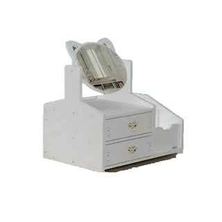 Foto 1 | Caja De Almacenamiento De Cosméticos Multifuncional + Espejo Eo Safe Imports Esi-20301 Blanco