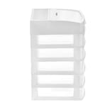 Mini Cajonera Organizador De Escritorio 5 Cajones Eo Safe Imports Esi-20303 Blanco