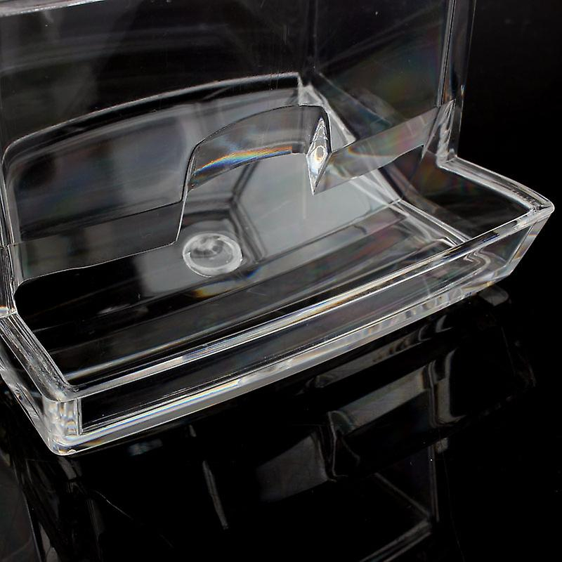 Foto 1 | Caja Organizadora De Bastoncillos De Algodón  Acrílico Transparente  9 X 6 5 X 6 5 Cm - Venta Internacional.