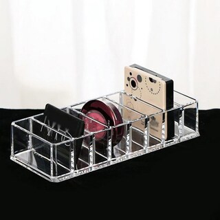 Foto 2 | Caja De Almacenamiento De Escritorio Estante Acrílico Para Cosméticos Y Cuidado De La Piel - Venta Internacional.