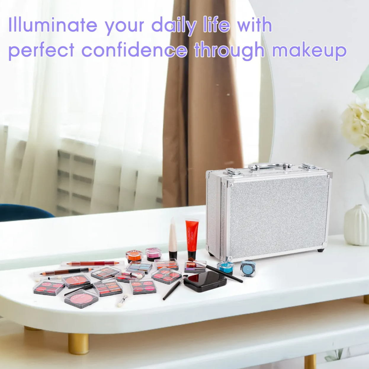 Foto 5 pulgar | Kit De Maquillaje Para Mujer 30 Piezas